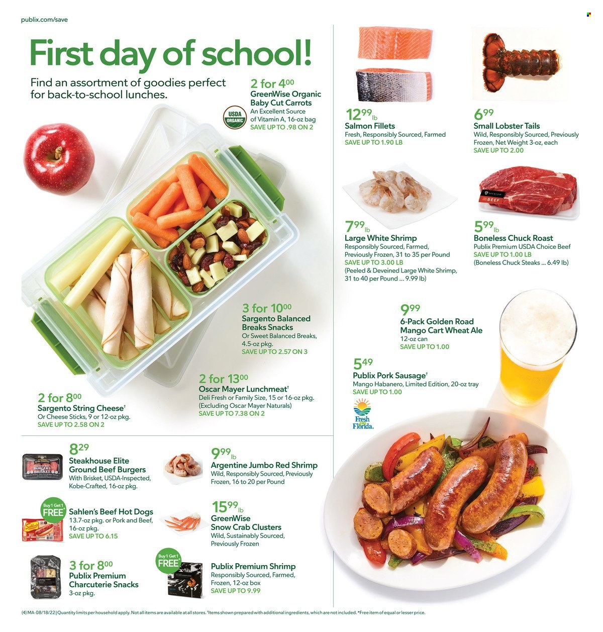 Publix ad - 08/18/2022 - 08/24/2022. Page 4