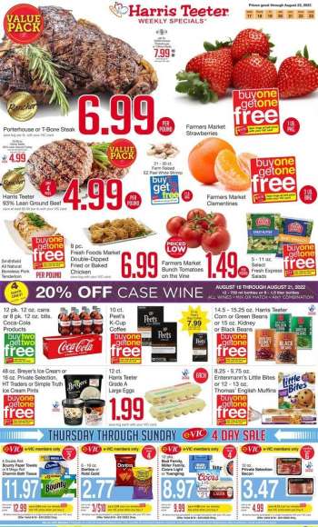 Harris Teeter Flyer - 08/17/2022 - 08/23/2022.