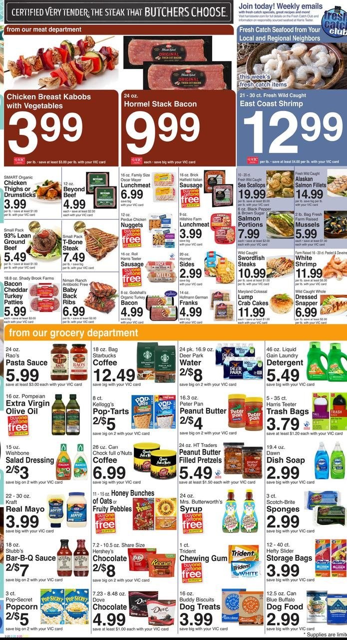 Harris Teeter ad - 08/17/2022 - 08/23/2022. Page 2