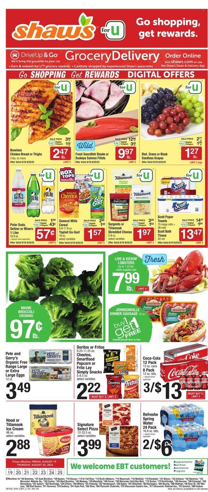 Shaw’s ad - 08/19/2022 - 08/26/2022. Page 1