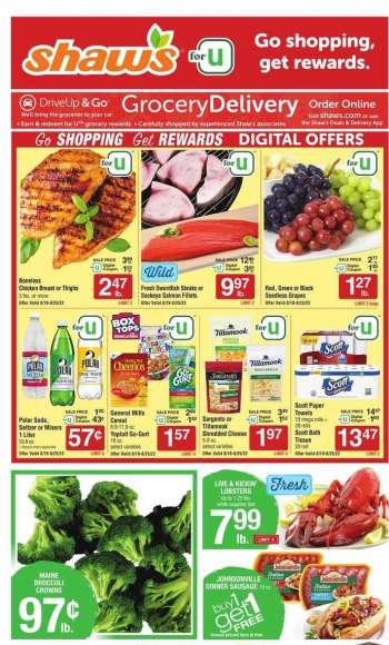 Shaw’s Flyer - 08/19/2022 - 08/26/2022.