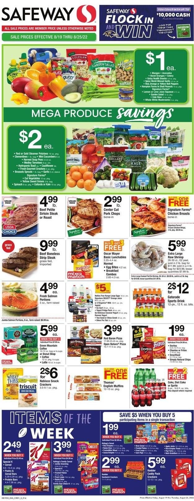 Safeway ad - 08/19/2022 - 08/25/2022. Page 1