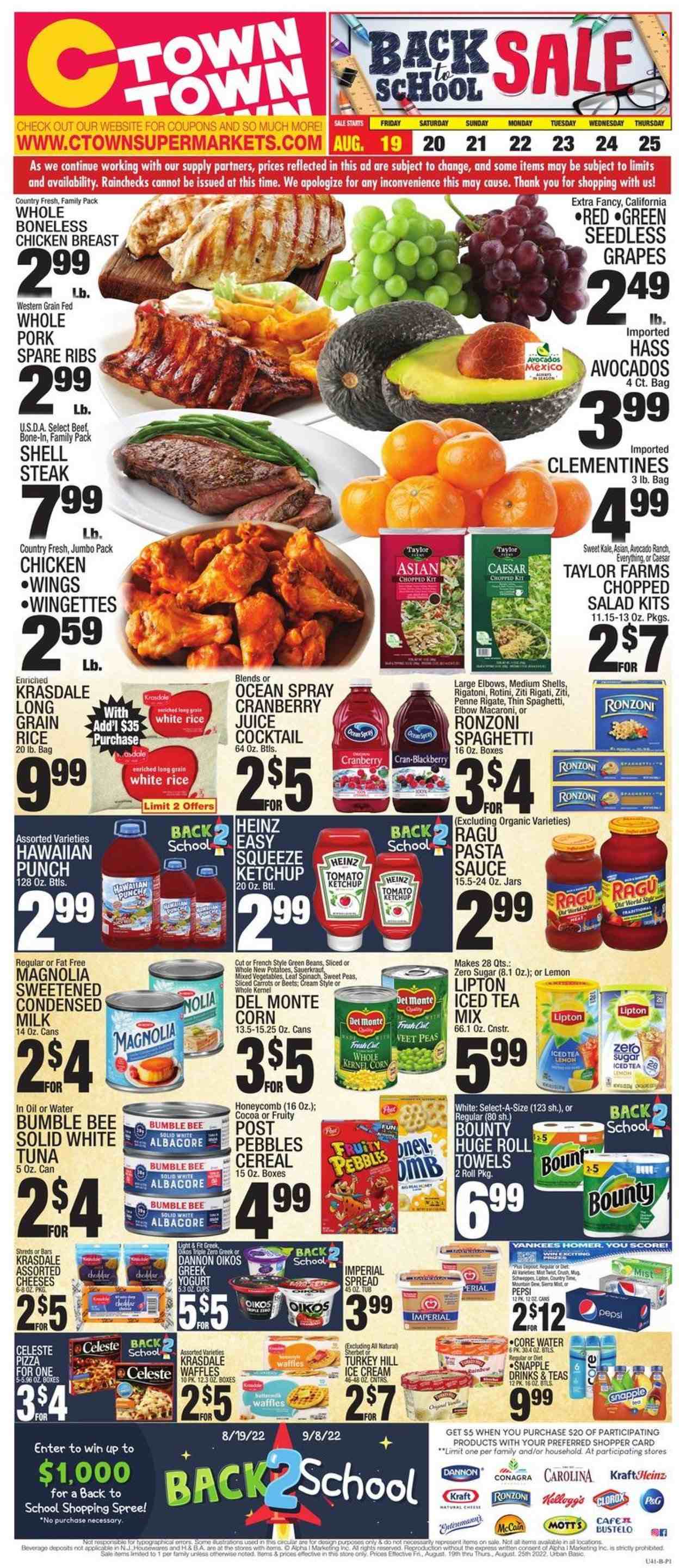 C-Town ad - 08/19/2022 - 08/25/2022. Page 1