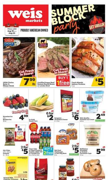 Weis Flyer - 08/18/2022 - 08/24/2022.
