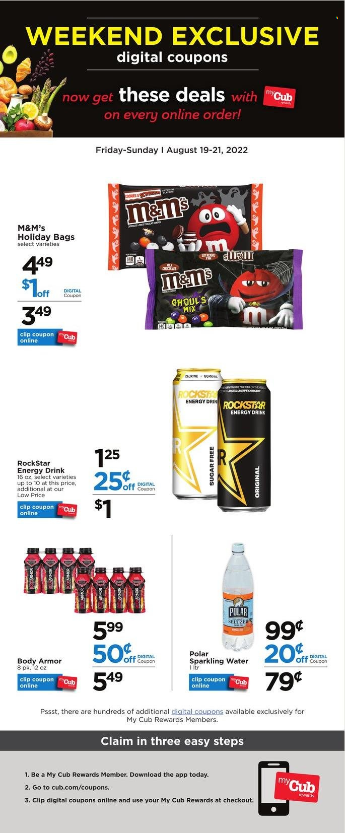 Cub Foods ad - 08/19/2022 - 08/21/2022. Page 1