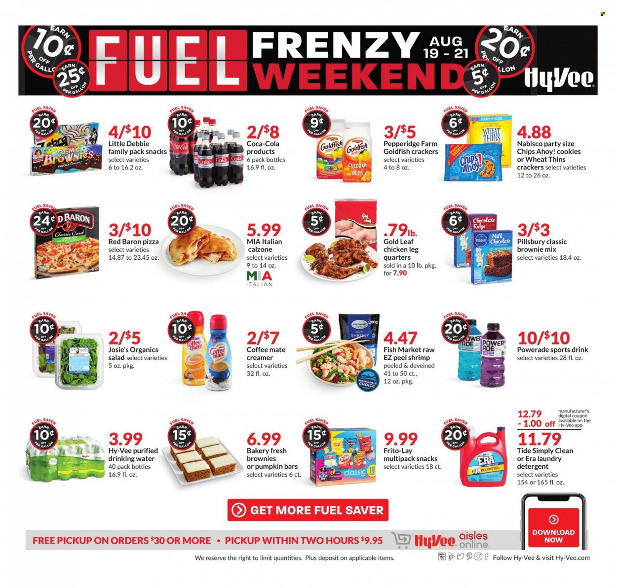 Hy-Vee ad - 08/19/2022 - 08/21/2022. Page 1