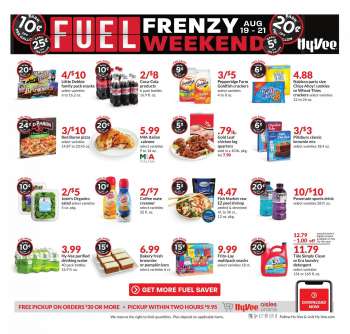 Hy-Vee Flyer - 08/19/2022 - 08/21/2022.