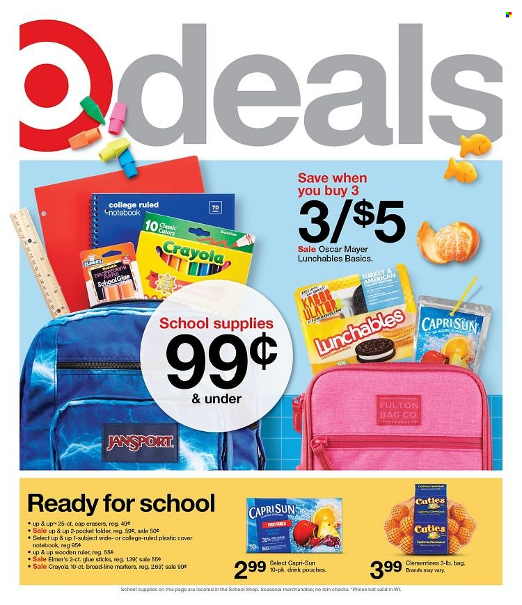 Target ad - 08/21/2022 - 08/27/2022. Page 1