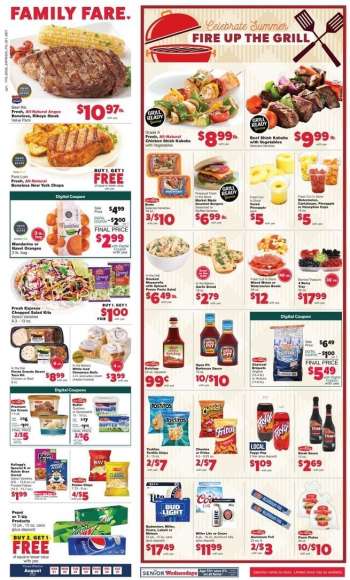 Family Fare Flyer - 08/21/2022 - 08/27/2022.