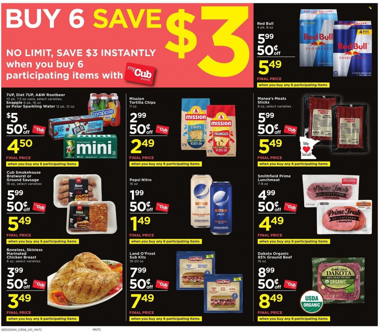 Cub Foods ad - 08/21/2022 - 08/27/2022. Page 6