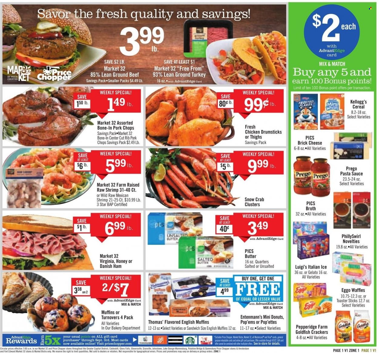 Price Chopper ad - 08/21/2022 - 08/27/2022. Page 1