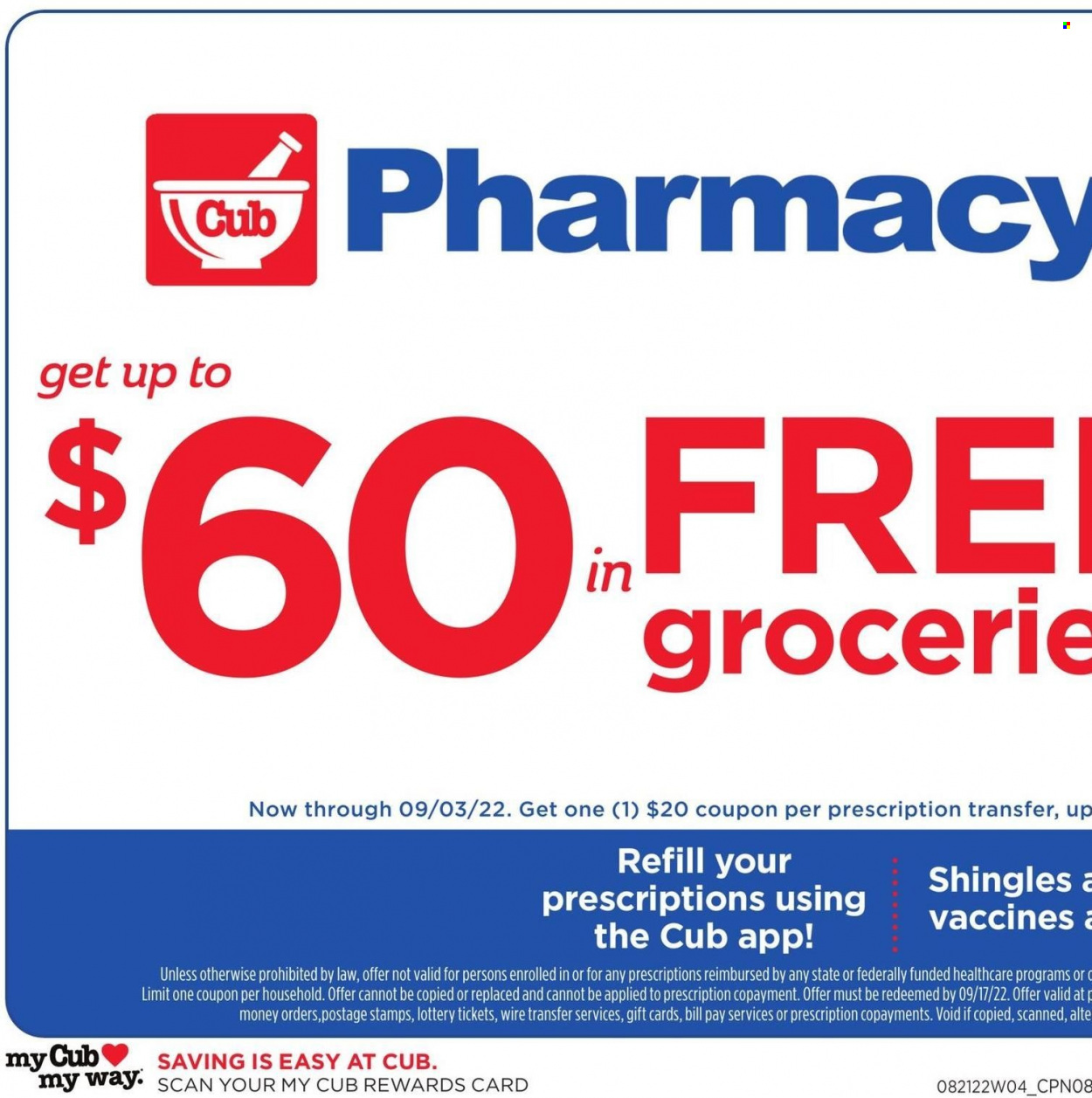 Cub Foods ad - 08/21/2022 - 09/03/2022. Page 19