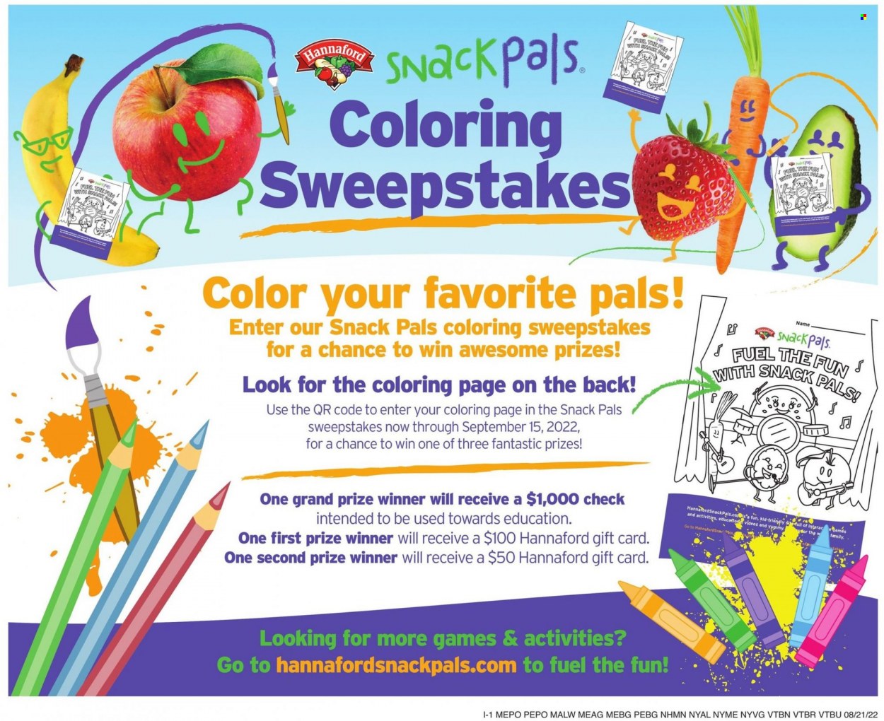 Hannaford ad - 08/21/2022 - 08/27/2022. Page 9