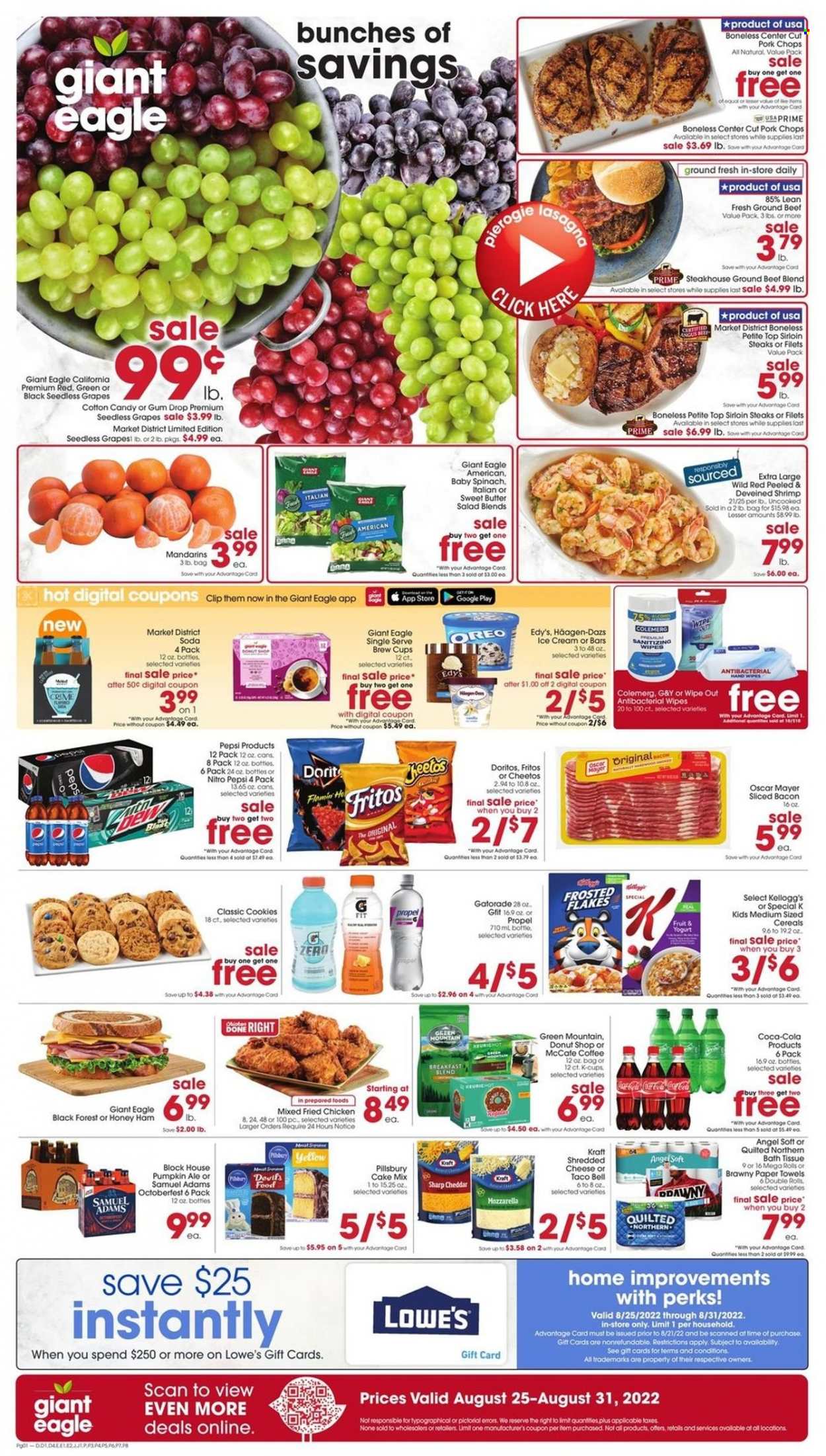 Giant Eagle ad - 08/25/2022 - 08/31/2022. Page 1