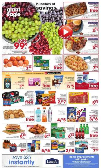 Giant Eagle Flyer - 08/25/2022 - 08/31/2022.