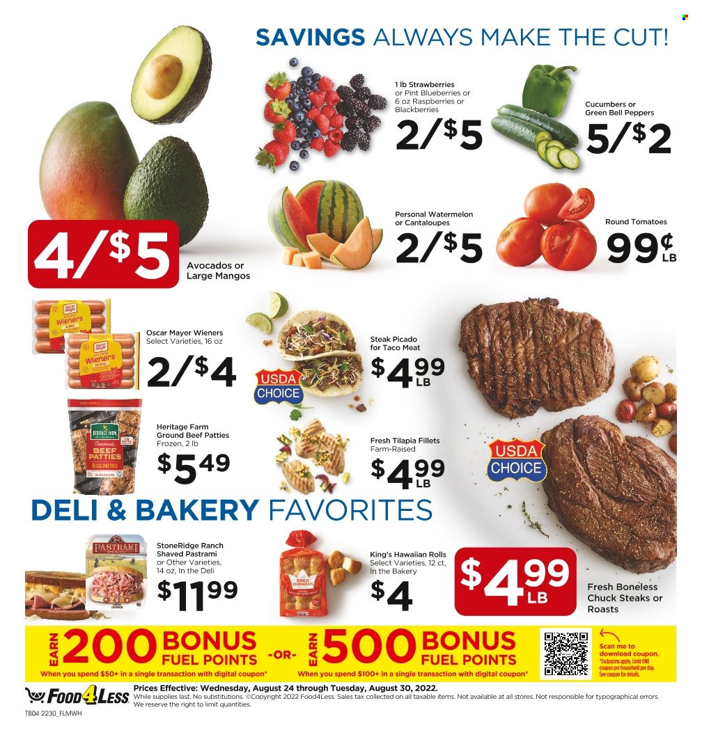 Food 4 Less ad - 08/24/2022 - 08/30/2022. Page 4