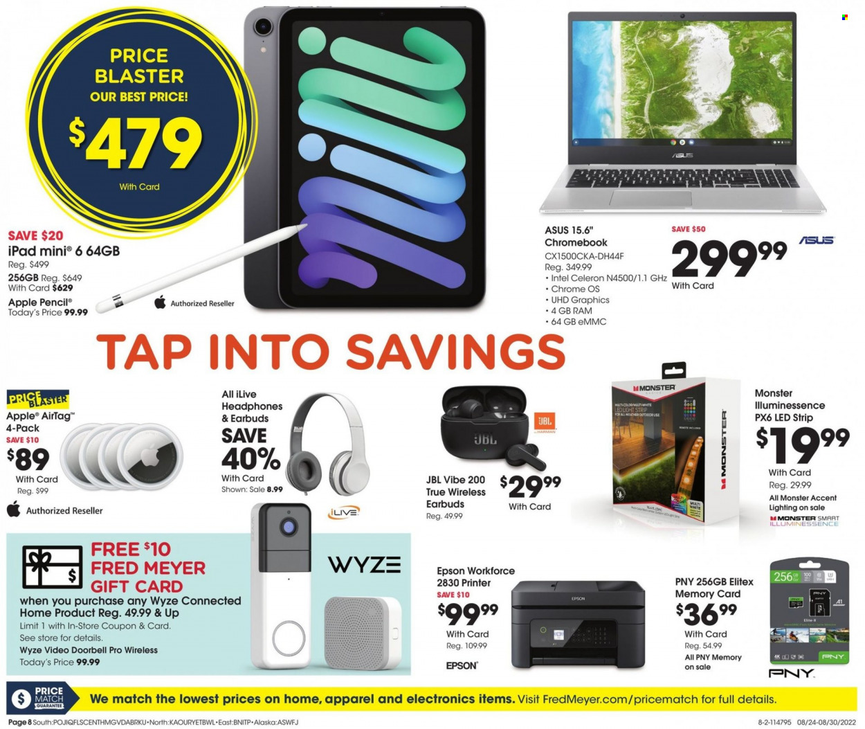 Fred Meyer ad - 08/24/2022 - 08/30/2022. Page 8