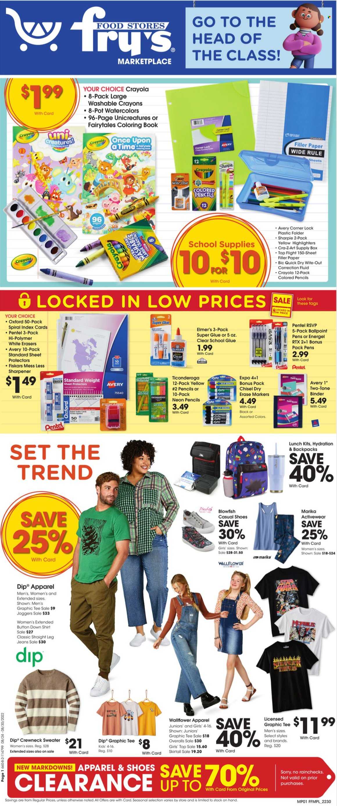 Fry’s ad - 08/24/2022 - 08/30/2022. Page 1
