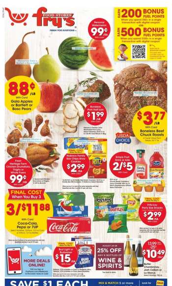 Fry’s Flyer - 08/24/2022 - 08/30/2022.