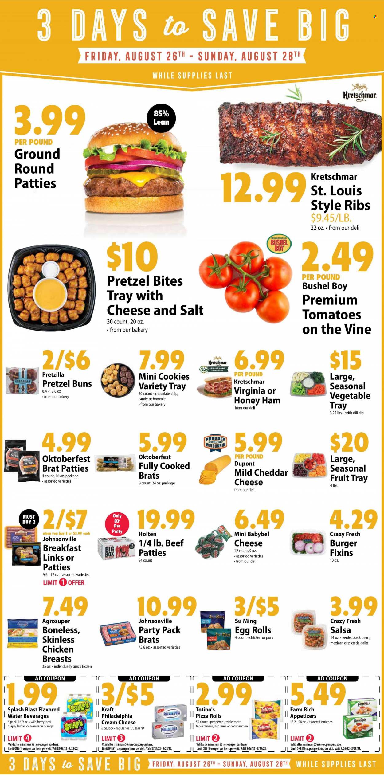 Festival Foods ad - 08/24/2022 - 08/30/2022. Page 3