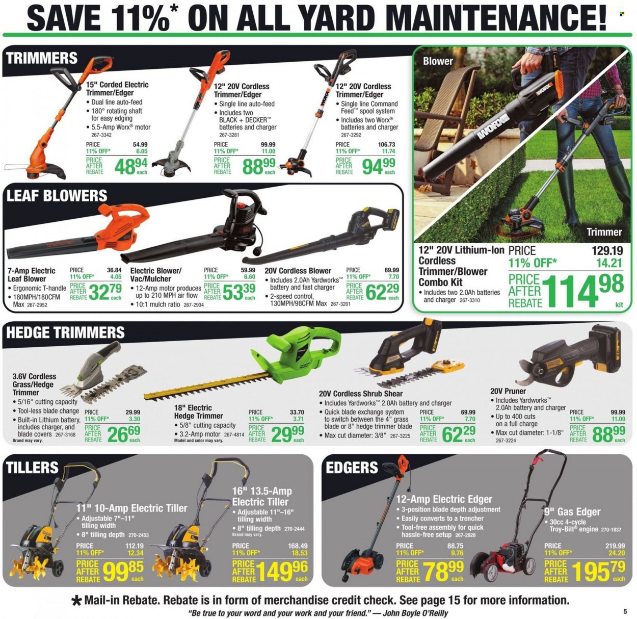Menards ad - 08/25/2022 - 09/05/2022. Page 5