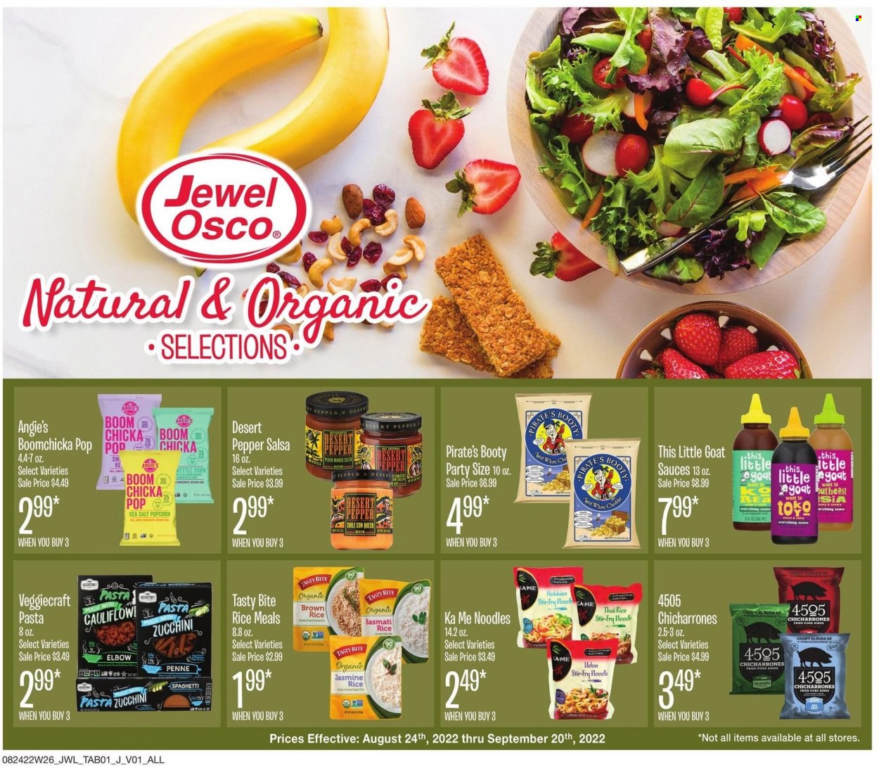 Jewel Osco ad - 08/24/2022 - 09/20/2022. Page 1