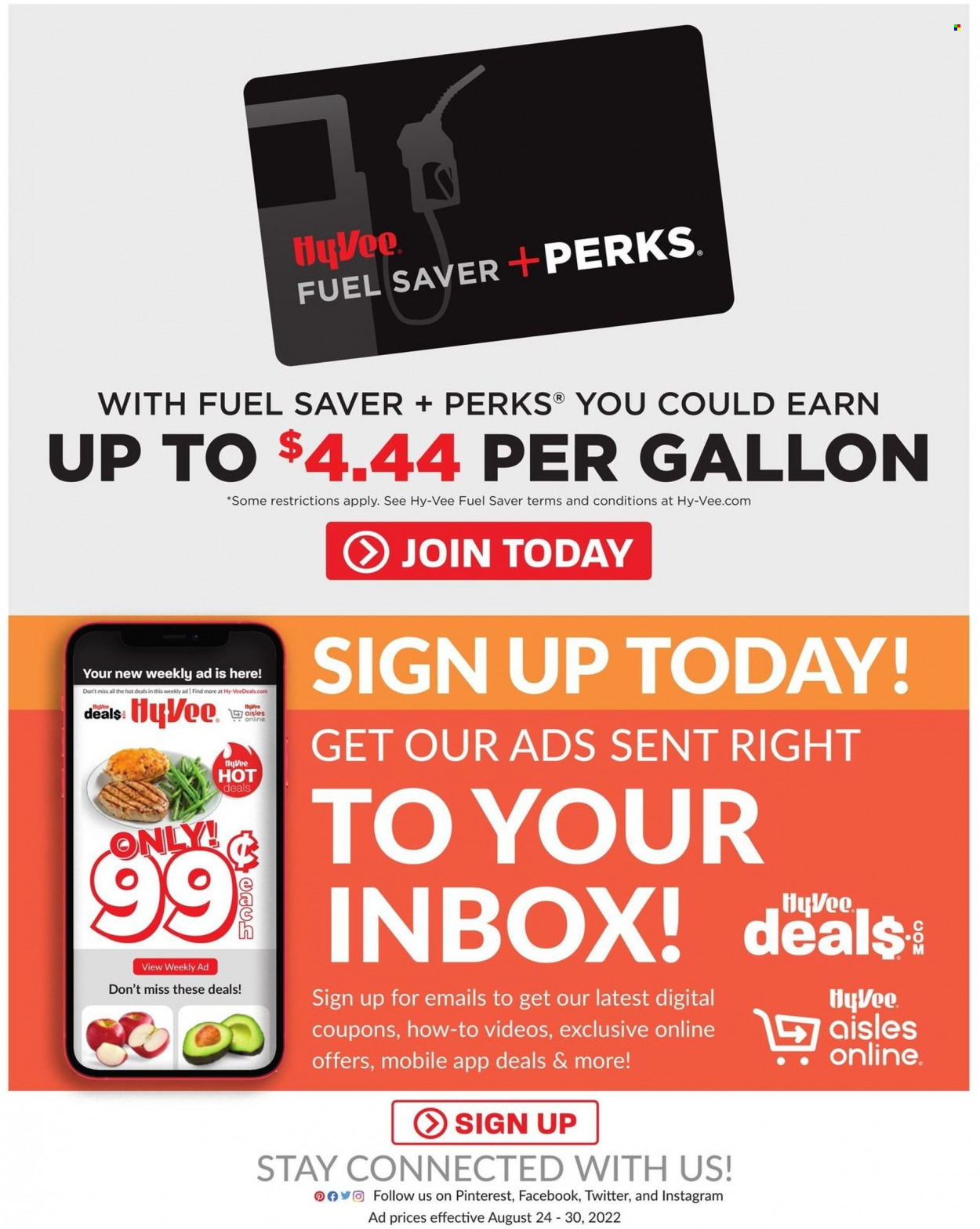 Hy-Vee ad - 08/24/2022 - 08/30/2022. Page 17