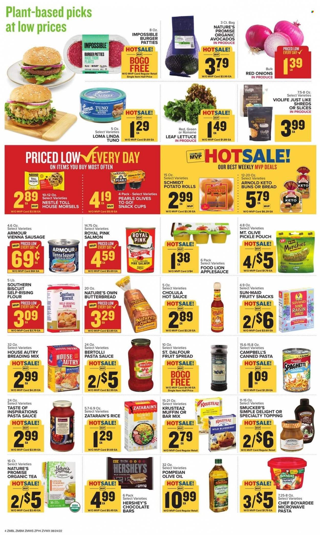 Food Lion ad - 08/24/2022 - 08/30/2022. Page 4
