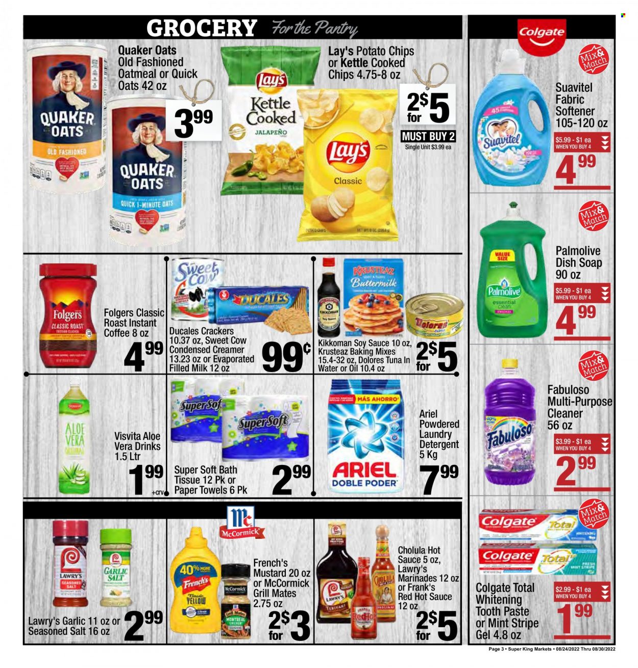 Super King Markets ad - 08/24/2022 - 08/30/2022. Page 3
