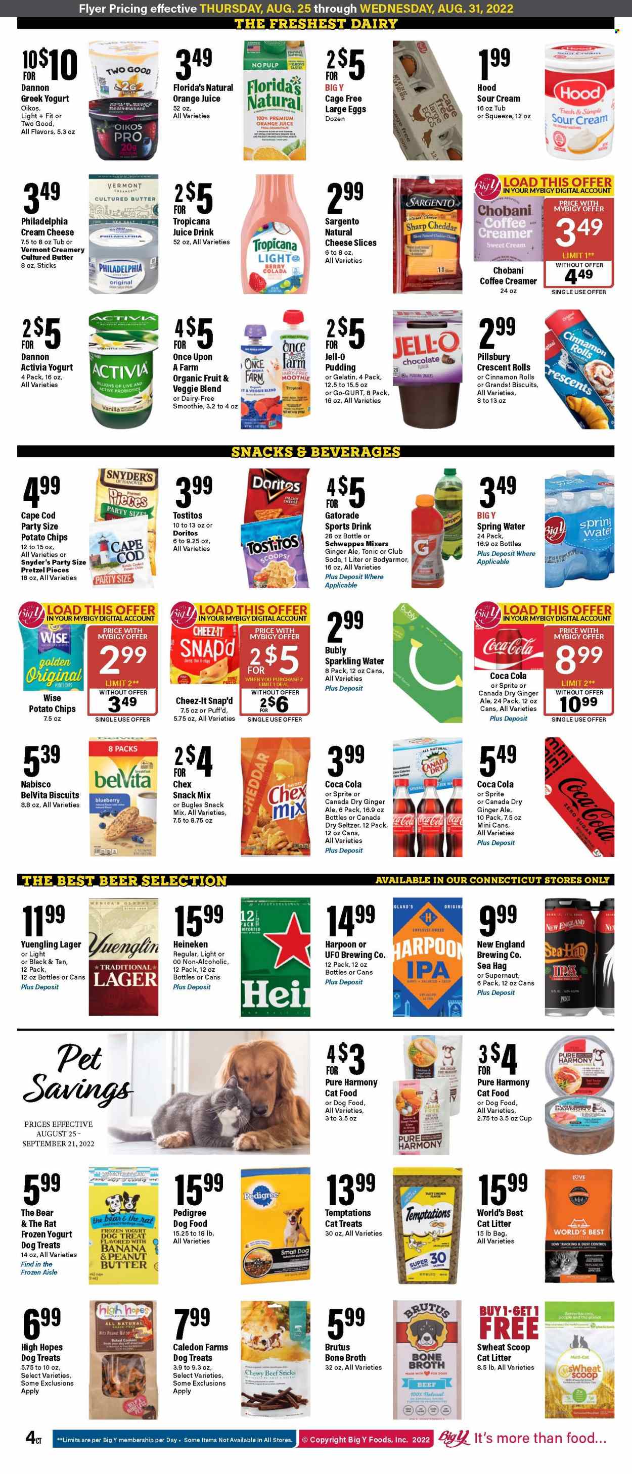 Big Y ad - 08/25/2022 - 08/31/2022. Page 5