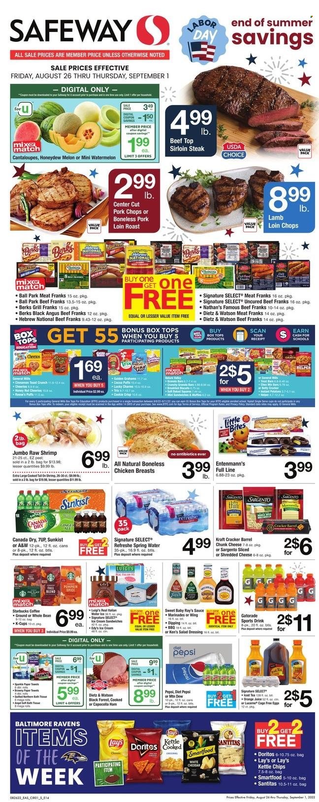 Safeway ad - 08/26/2022 - 09/01/2022. Page 1