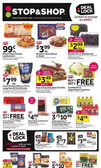 Stop & Shop Flyer - 08/26/2022 - 09/01/2022.