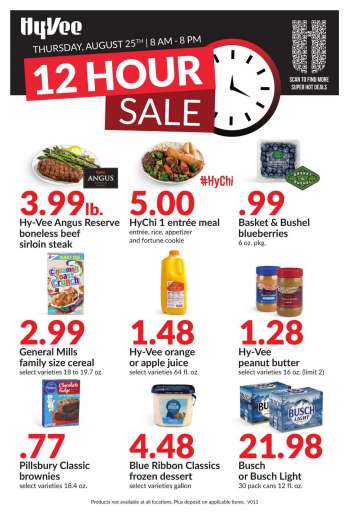 Hy-Vee Flyer - 08/25/2022 - 08/25/2022.