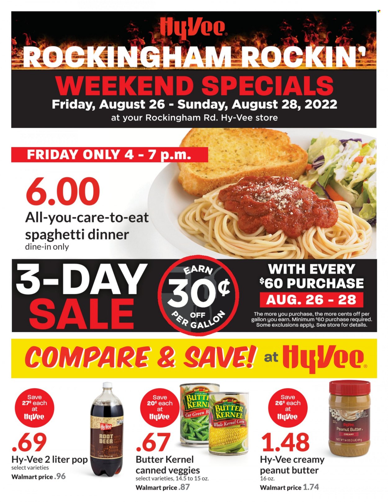 Hy-Vee ad - 08/26/2022 - 08/28/2022. Page 1