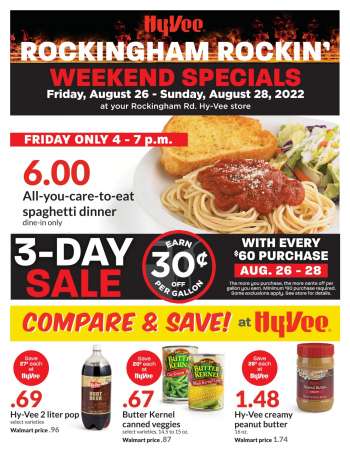 Hy-Vee Flyer - 08/26/2022 - 08/28/2022.