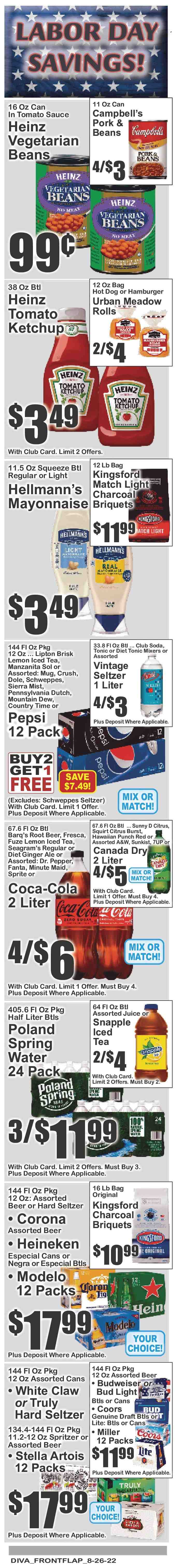 Key Food ad - 08/26/2022 - 09/01/2022. Page 9