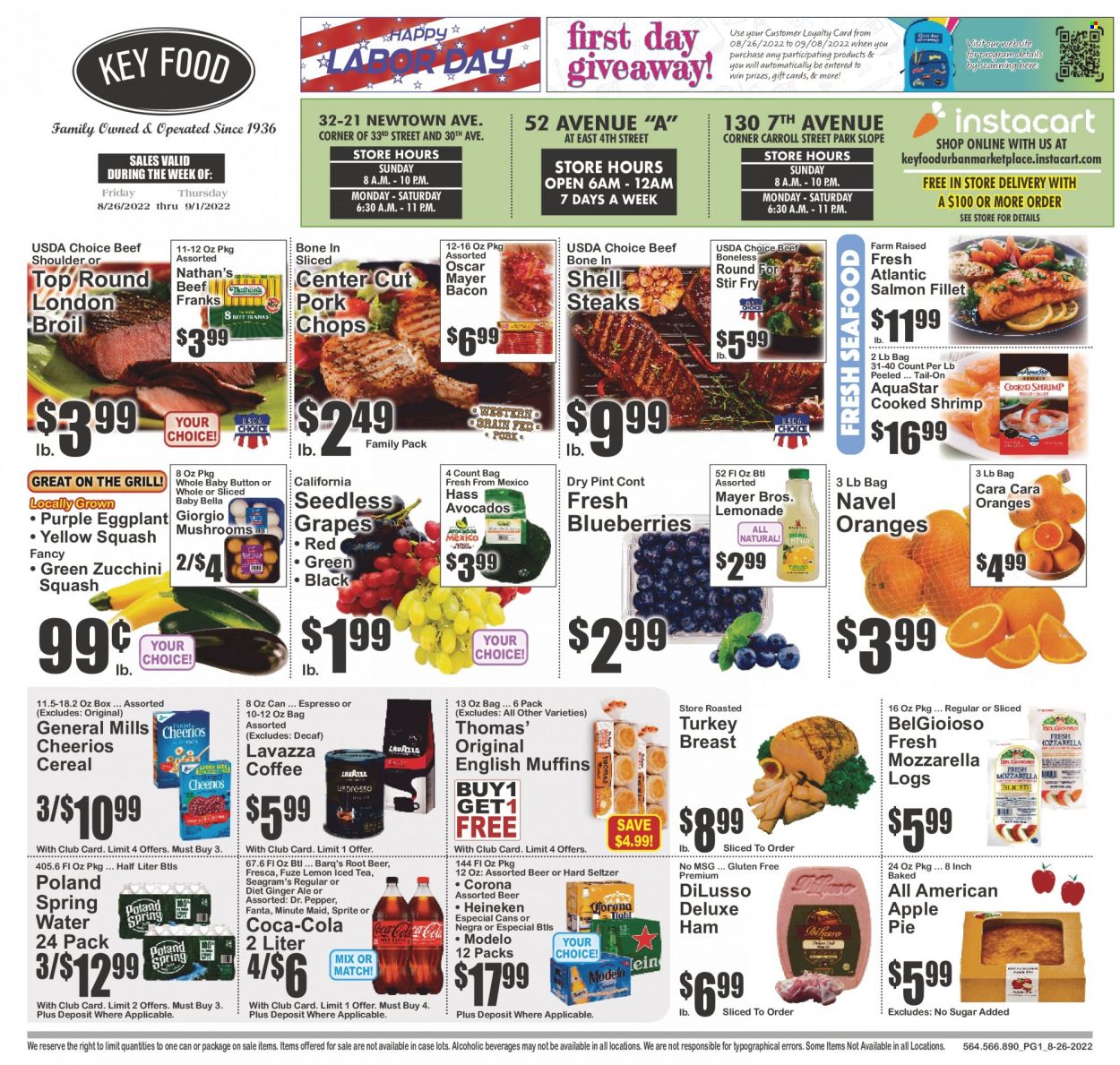Key Food ad - 08/26/2022 - 09/01/2022. Page 1