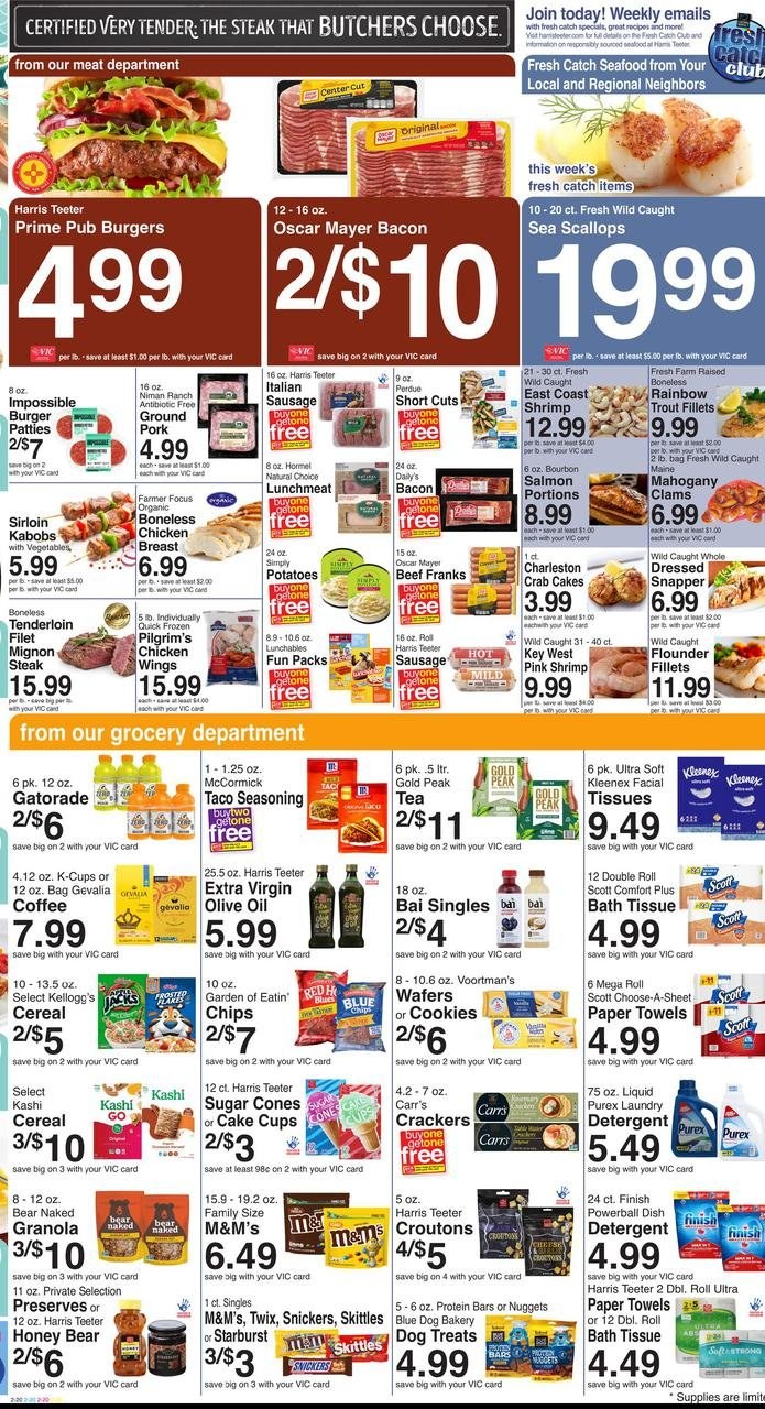 Harris Teeter ad - 08/24/2022 - 08/30/2022. Page 2