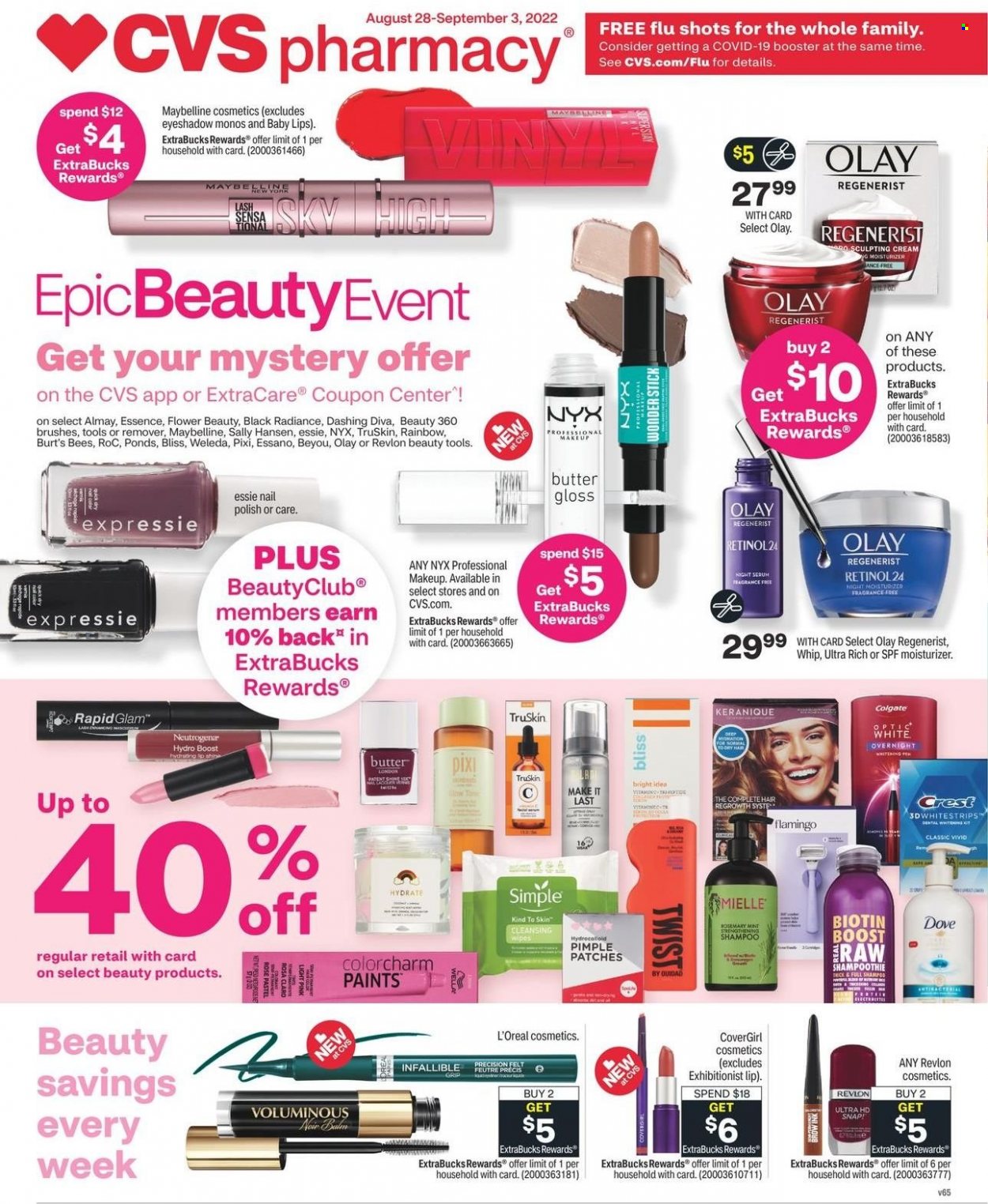 CVS Pharmacy ad - 08/28/2022 - 09/03/2022. Page 1