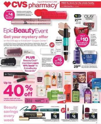 CVS Pharmacy Flyer - 08/28/2022 - 09/03/2022.