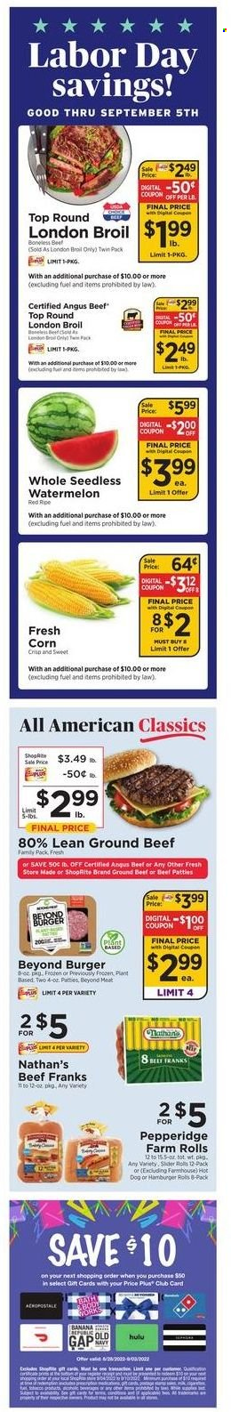 ShopRite ad - 08/28/2022 - 09/03/2022. Page 11