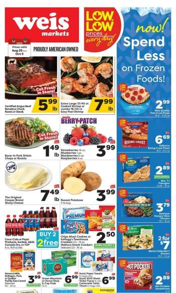 Weis Flyer - 08/25/2022 - 10/05/2022.
