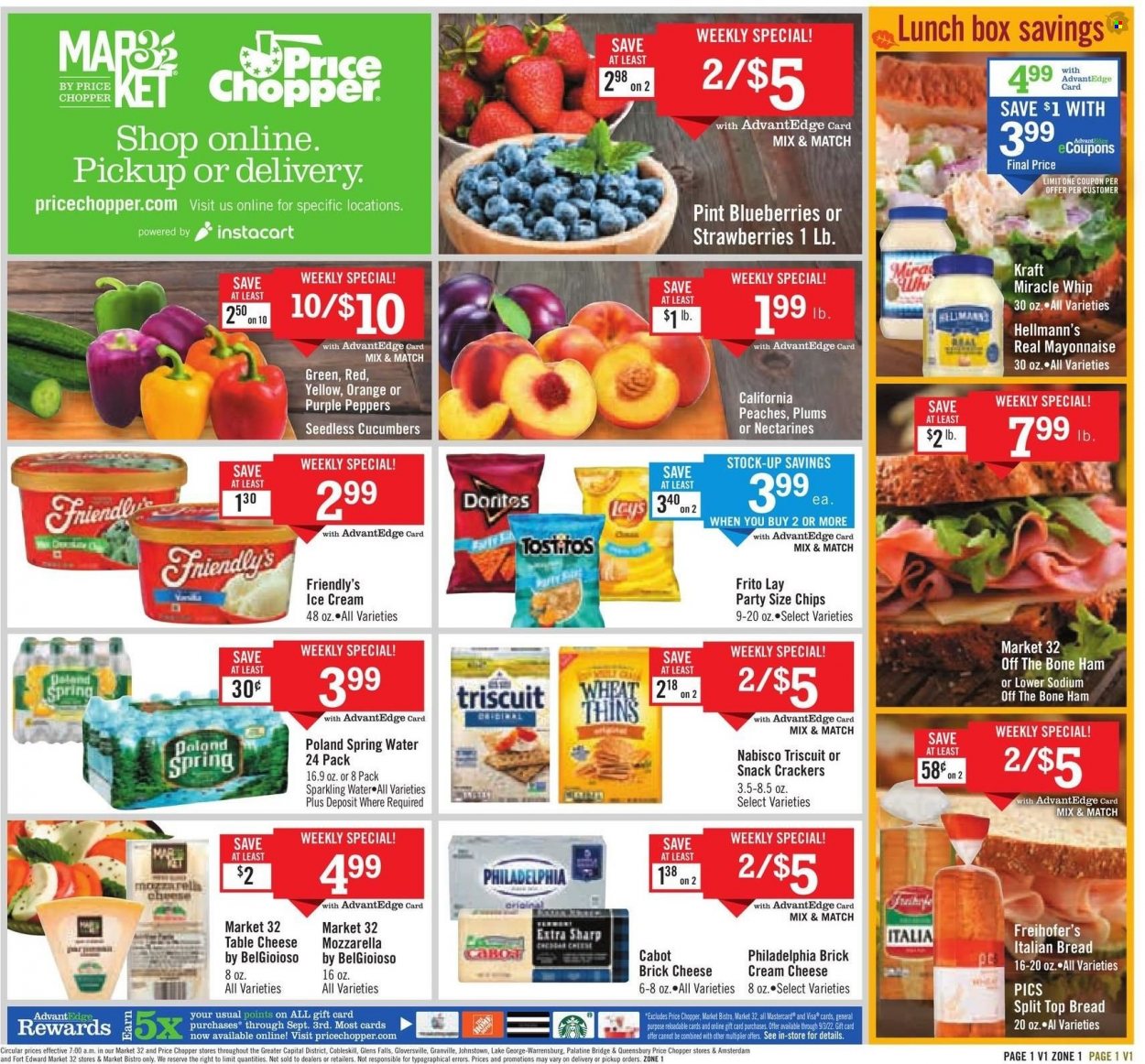 Price Chopper ad - 08/28/2022 - 09/03/2022. Page 1