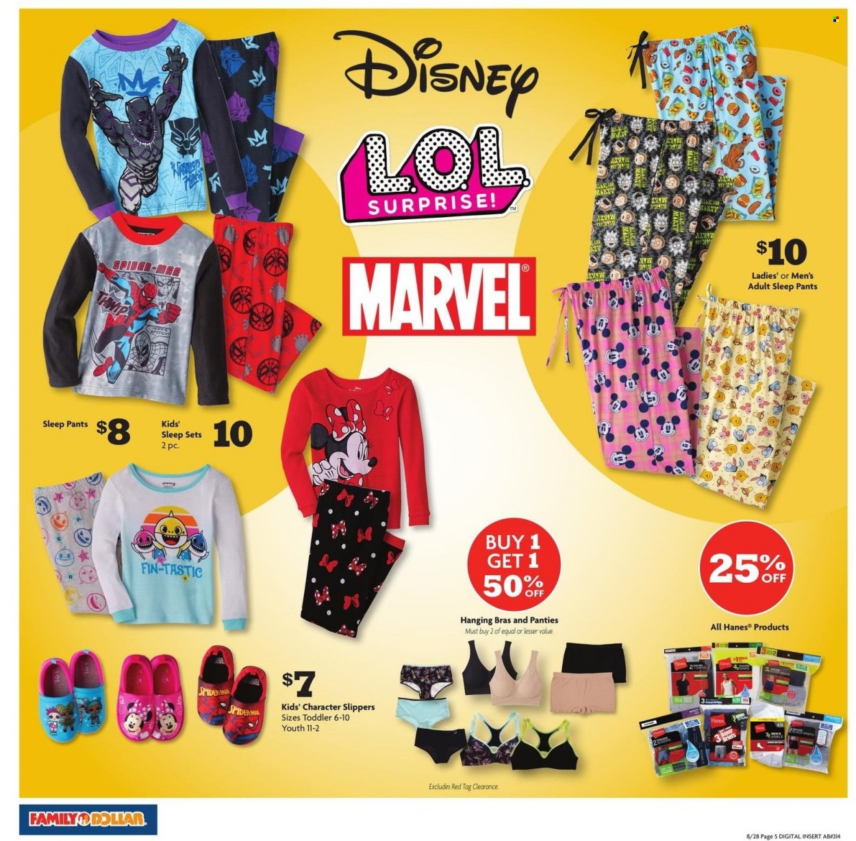 Family Dollar ad - 08/28/2022 - 09/05/2022. Page 10