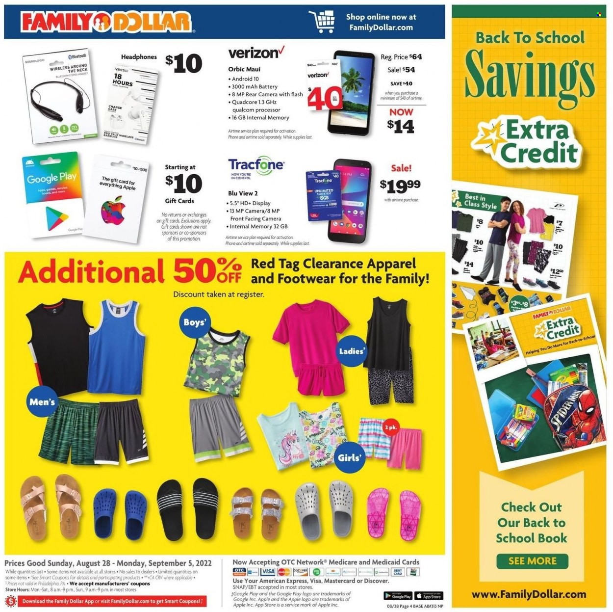 Family Dollar ad - 08/28/2022 - 09/05/2022. Page 11
