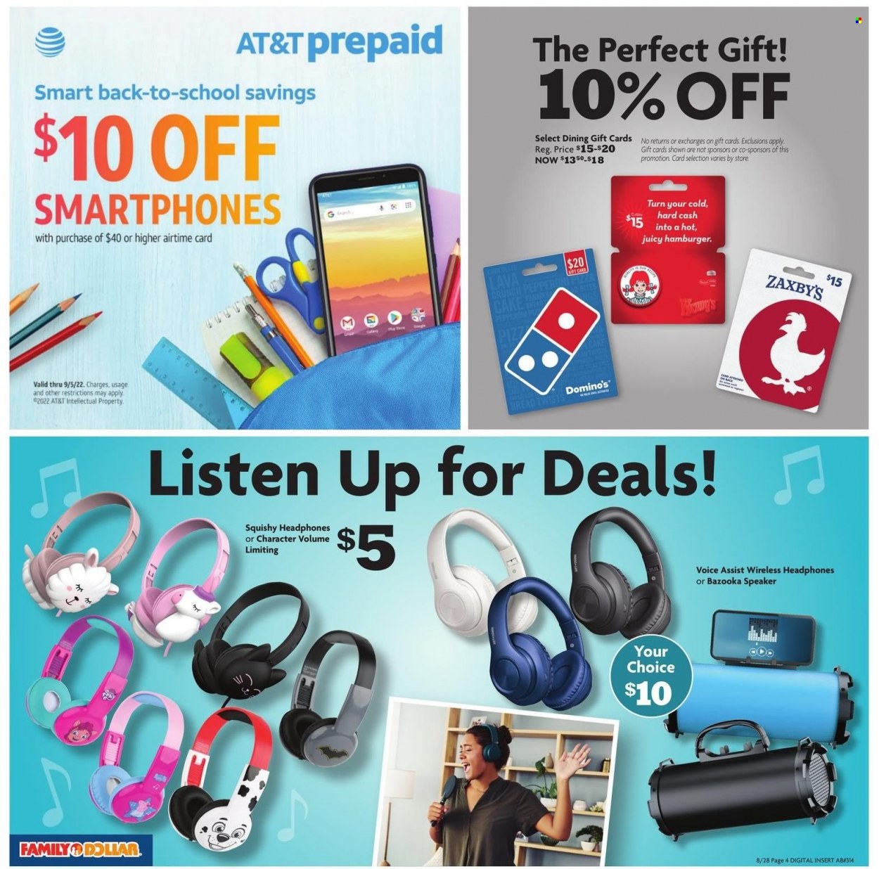 Family Dollar ad - 08/28/2022 - 09/05/2022. Page 12