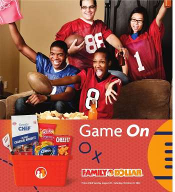 Family Dollar Flyer - 08/28/2022 - 10/22/2022.