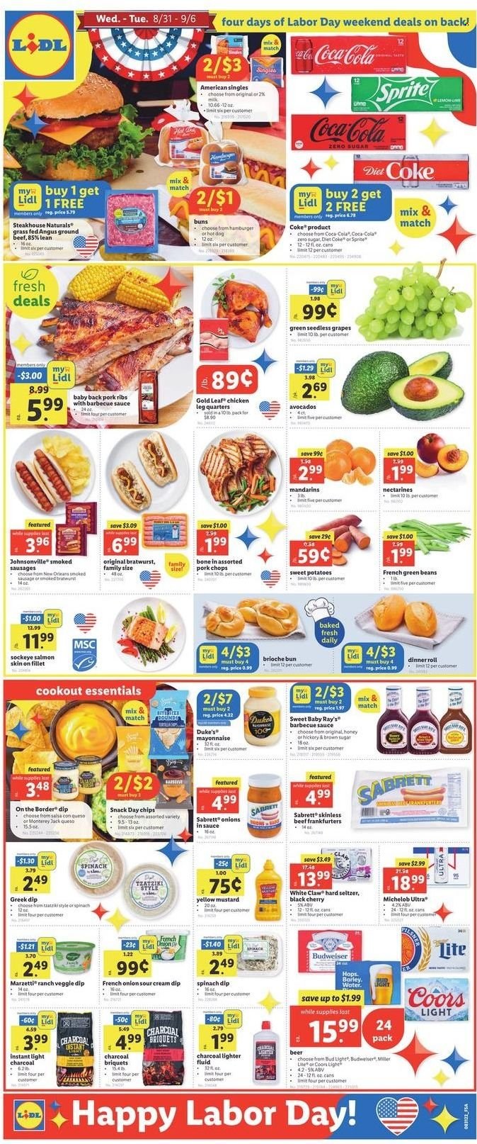 Lidl ad - 08/31/2022 - 09/06/2022. Page 1