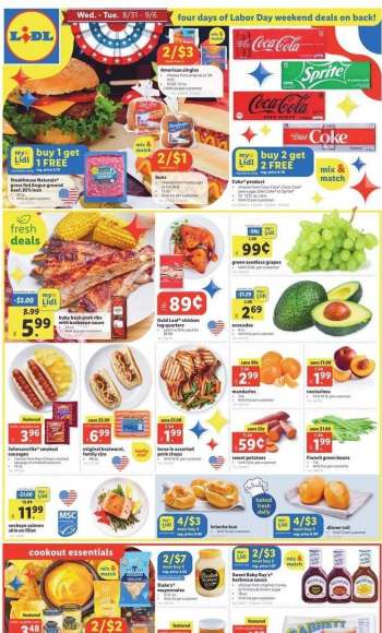 Lidl Flyer - 08/31/2022 - 09/06/2022.