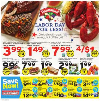 Hannaford Flyer - 08/28/2022 - 09/03/2022.